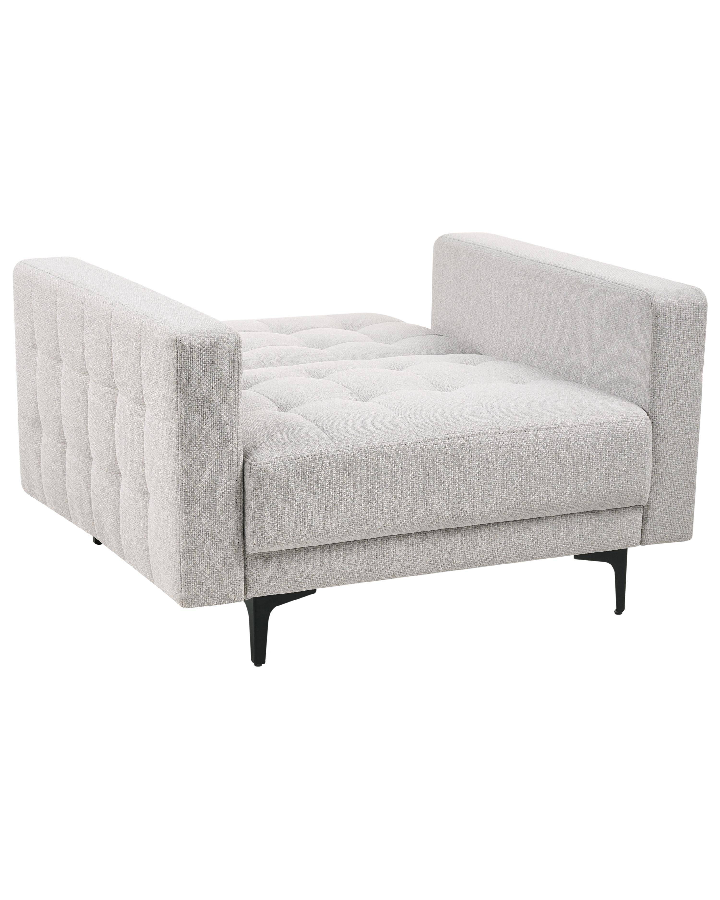 Fauteuil ABERDEEN Stof Lichtgrijs