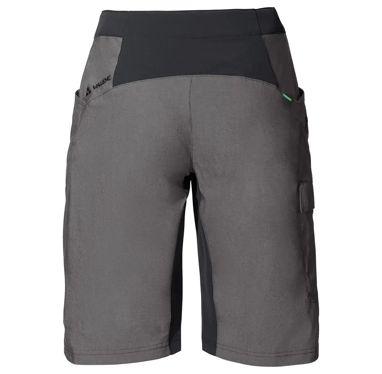 VAUDE Tremalzo II MTB Fietsbroek Kort Grijs/Zwart Dames