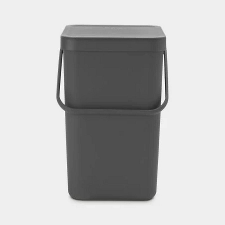 Poubelle de tri Brabantia Sort & Go 25 L gris
