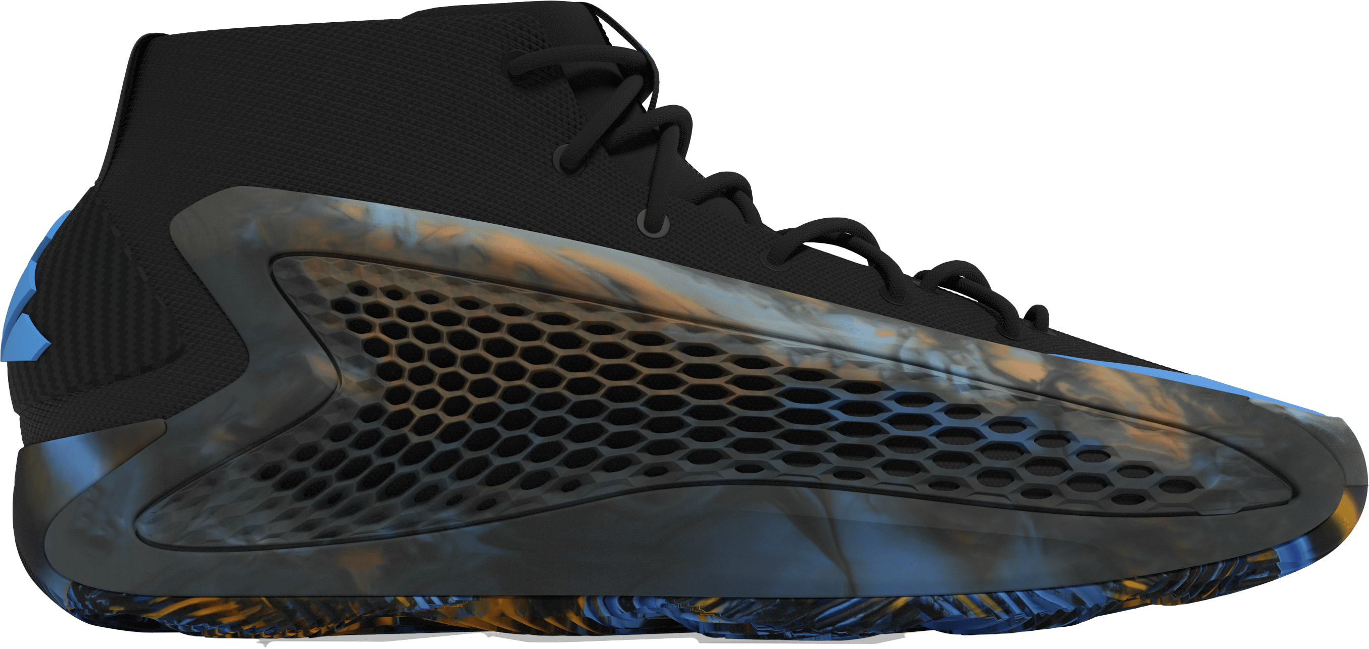 adidas Anthony Edwards 1 Schwarz