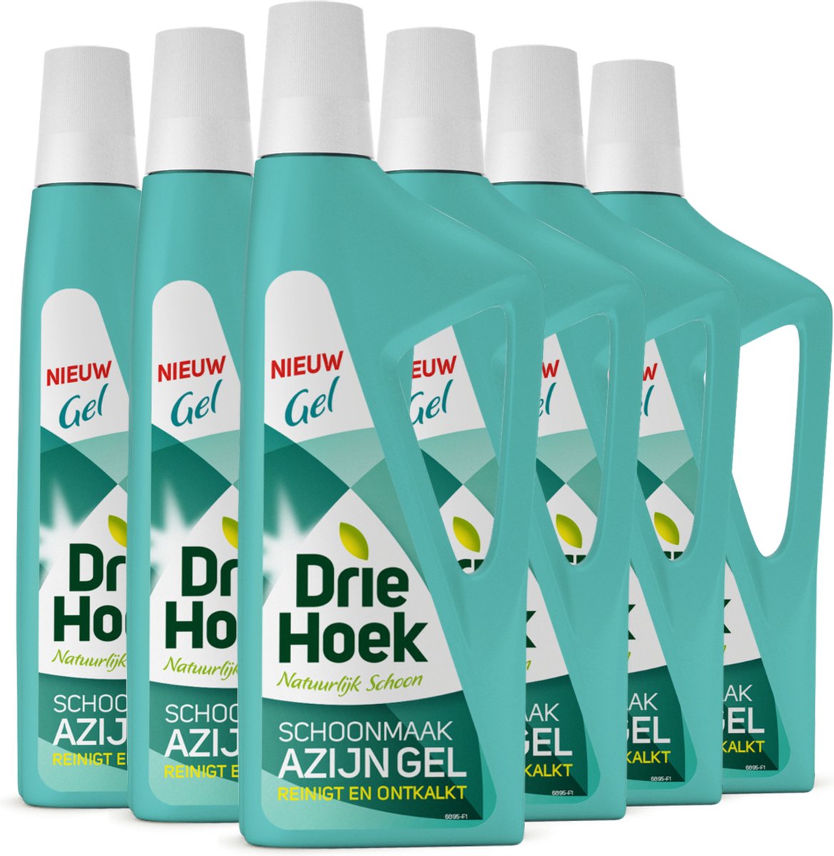 6x Driehoek Azijngel (725 ml)