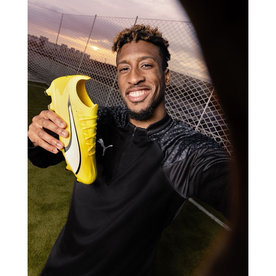 PUMA Ultra Ultimate FG/AG Voltage - Yellow Blaze/Blanc/Noir