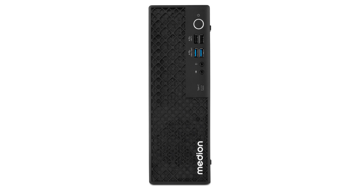 MedionPICOWORX T80III MD340012 mini-pc  (Zwart | Core Ultra 5 228V | Arc Graphics 130V | 32 GB | 1 TB SSD)