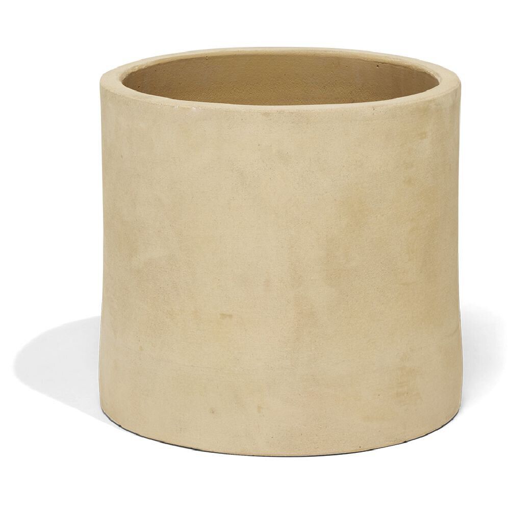 Pot en terre cuite gris foncé Ø28xH25cm