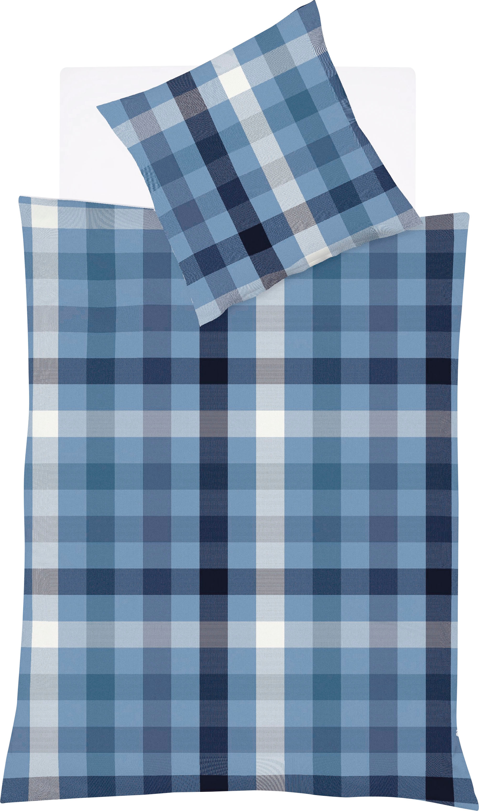 fleuresse Bettwäsche »Lech 3742« 2 Stk. tlg. Edelflanell, Baumwolle, in Gr. 135x200, 155x220, 200x200cm