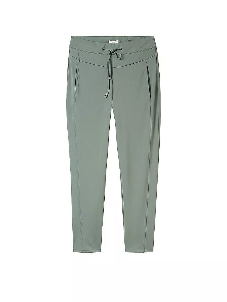 TOM TAILOR Hose Jogging Fit grün