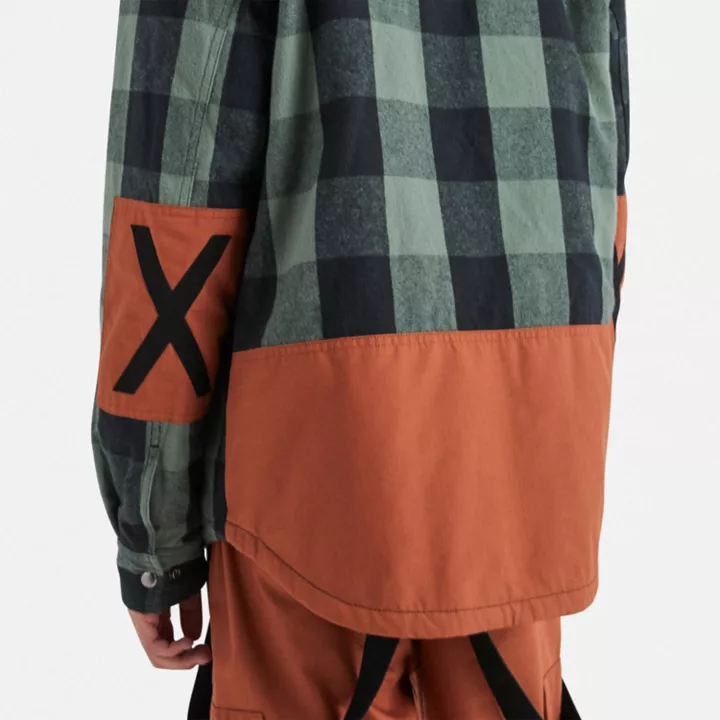 Surchemise Timberland x Nina Chanel Abney en vert