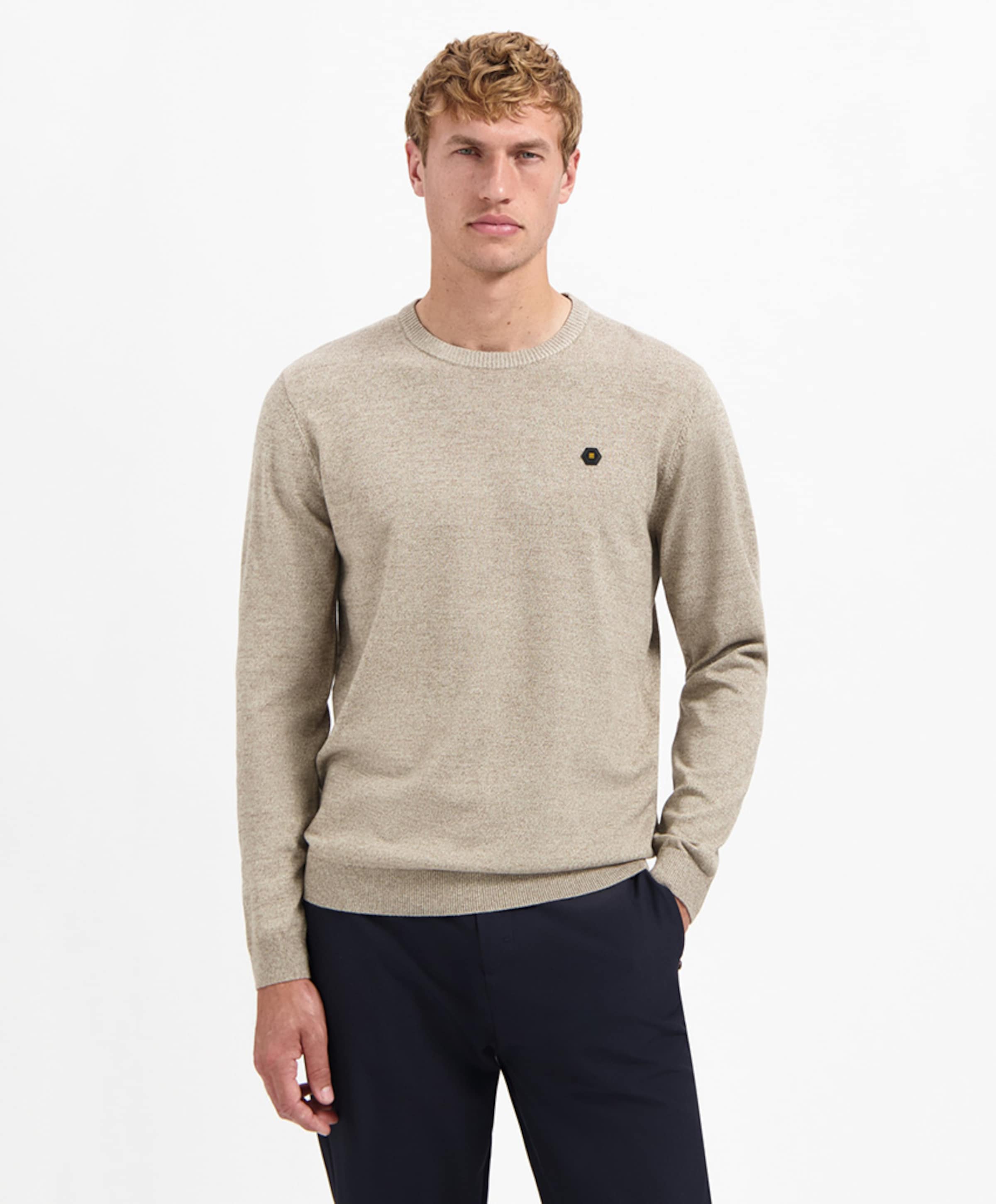 No Excess Heren trui beige
