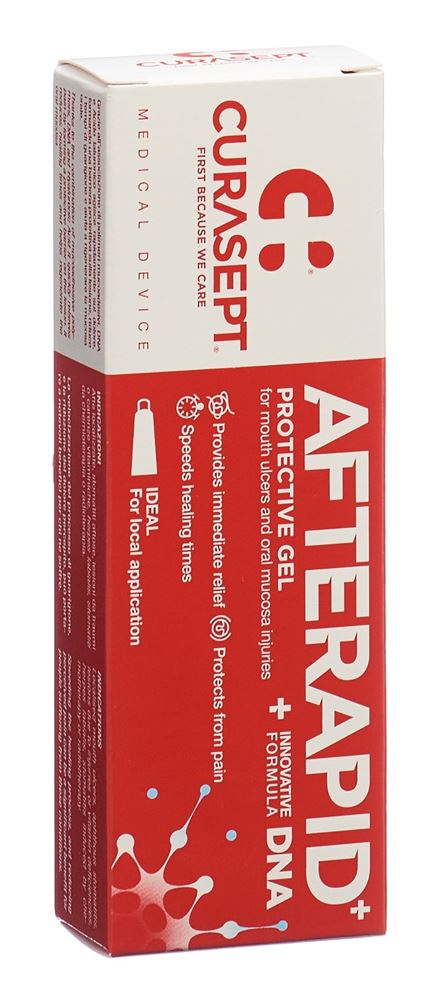CURASEPT AFTE RAPID DNA Gel englisch/italienisch 10 ml
