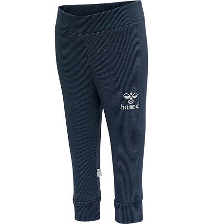 Hummel Leggings - Rib - hmlSami Tights - Blåck Iris