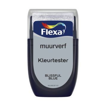 Flexa Creations muurverf kleurtester Blissful Blue 30ml