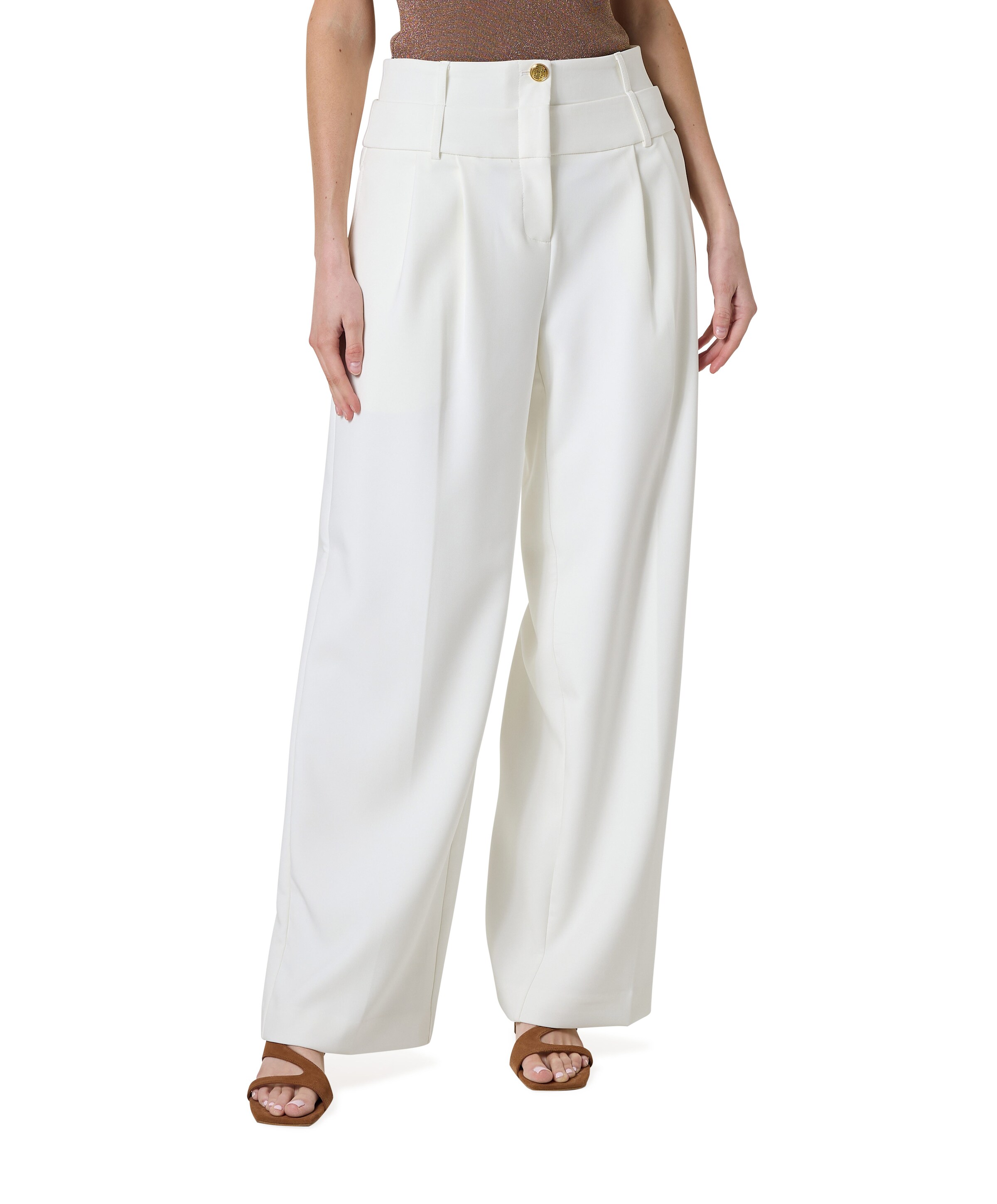 Fifth House Melodi dames broek beige