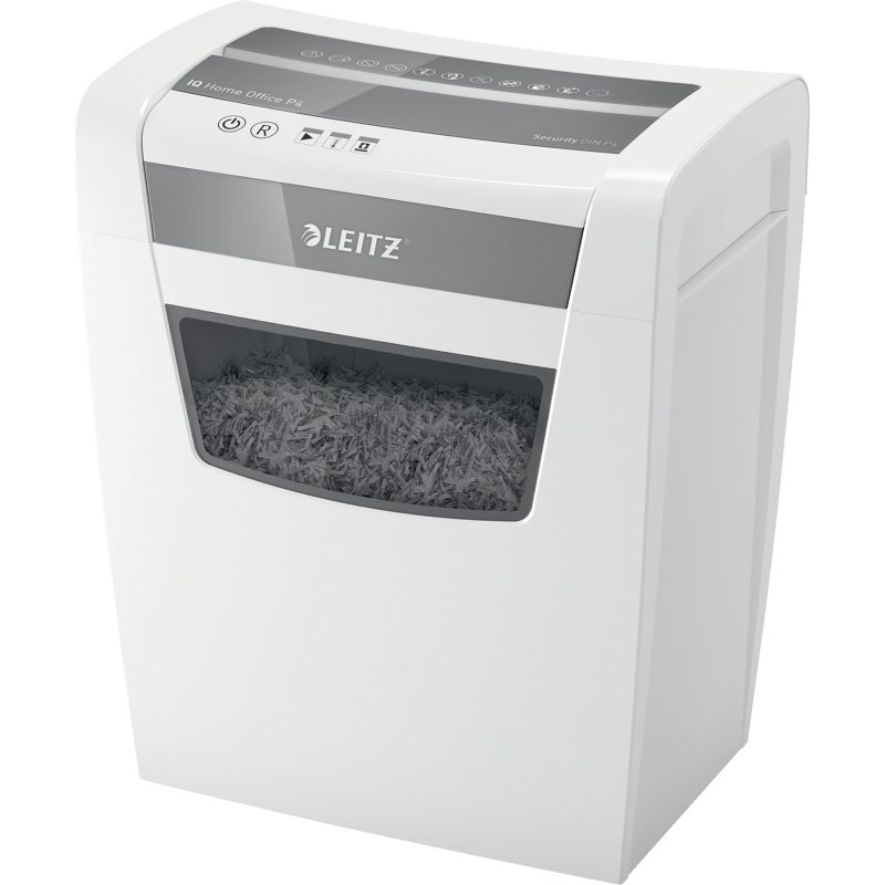 Destructeur Leitz IQ Home Office - coupe croisée