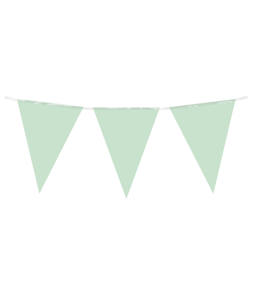 Groene Slinger Pastel 10m