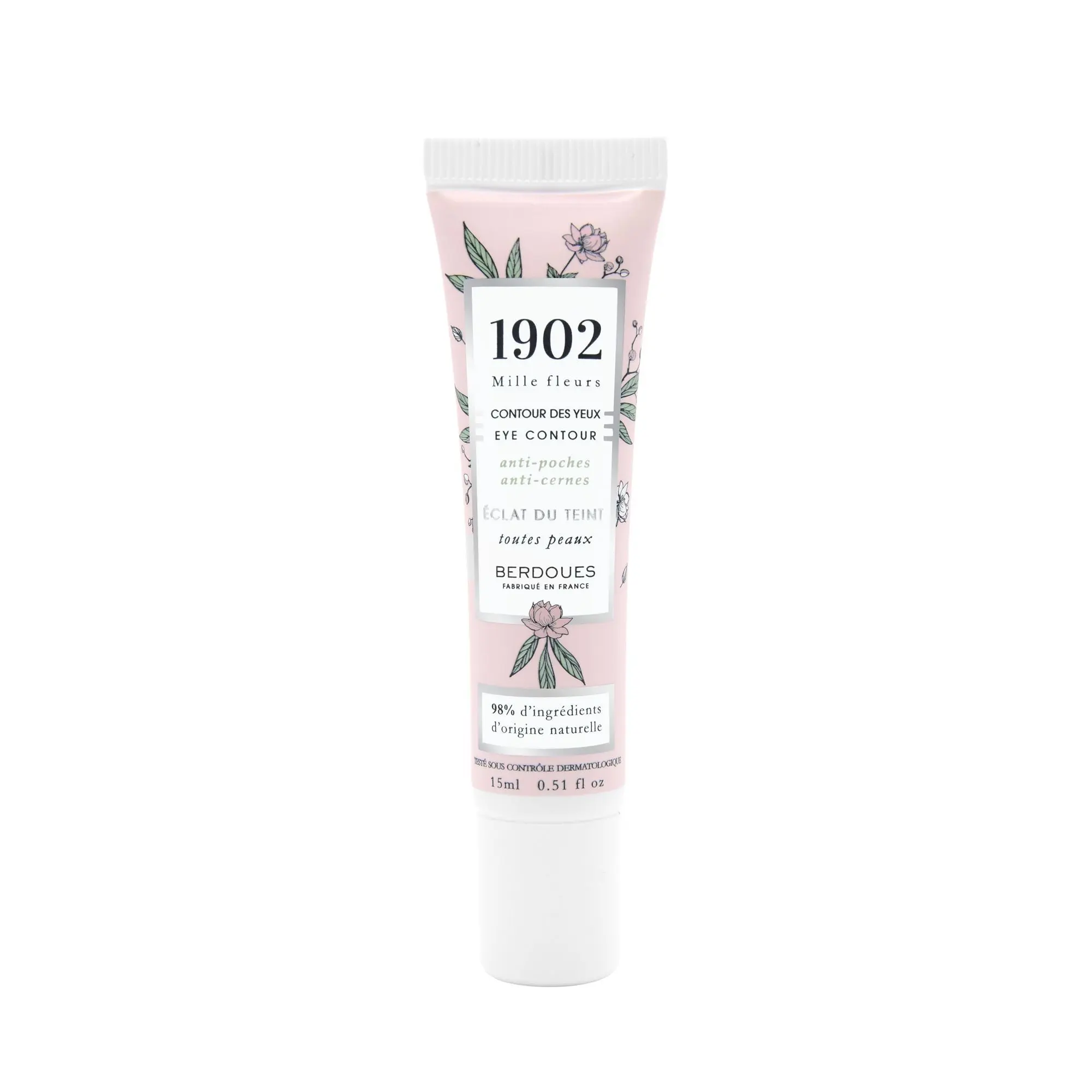 Berdoues - Mille fleurs Contour des yeux Soin Mille fleurs Visage Tube 15ml - Contour des yeux et lèvres