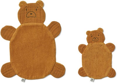 LIEWOOD Janai Koseklut 2-Pack, Mr Bear/Golden Caramel