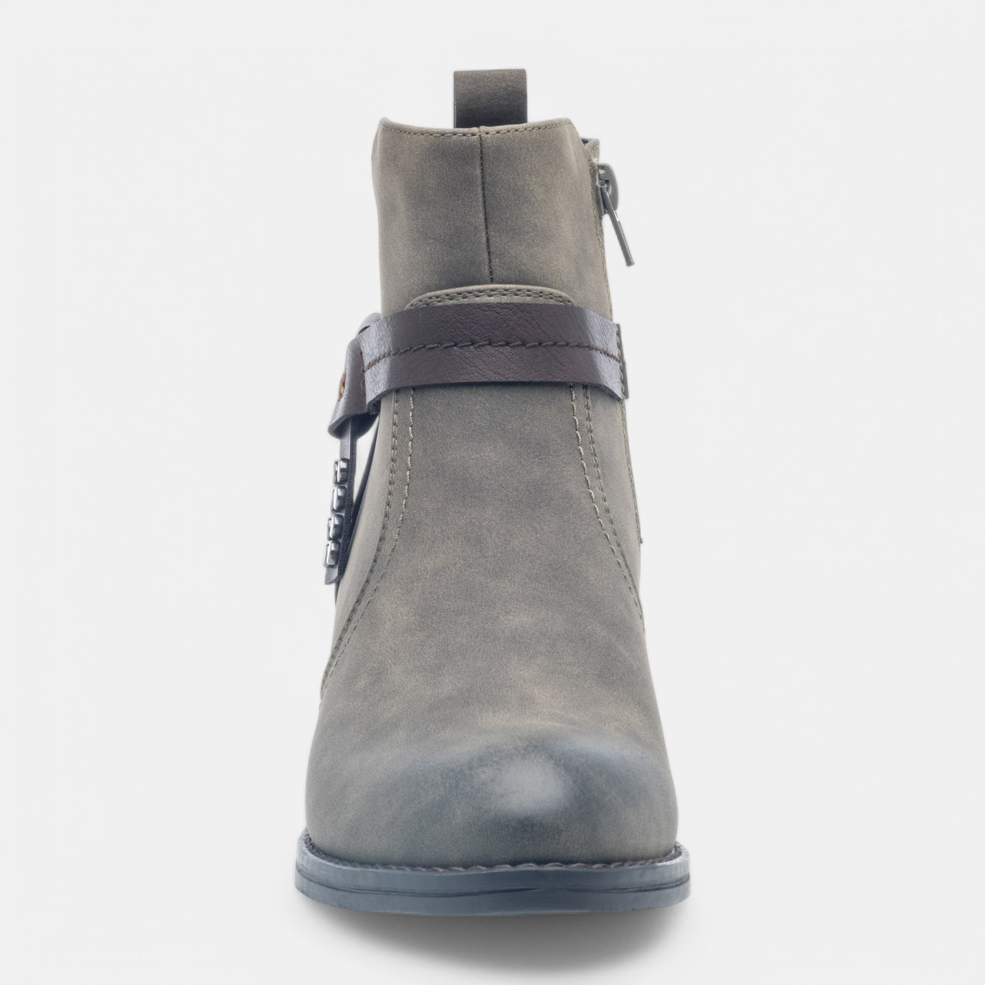 Bottines Femme kaki