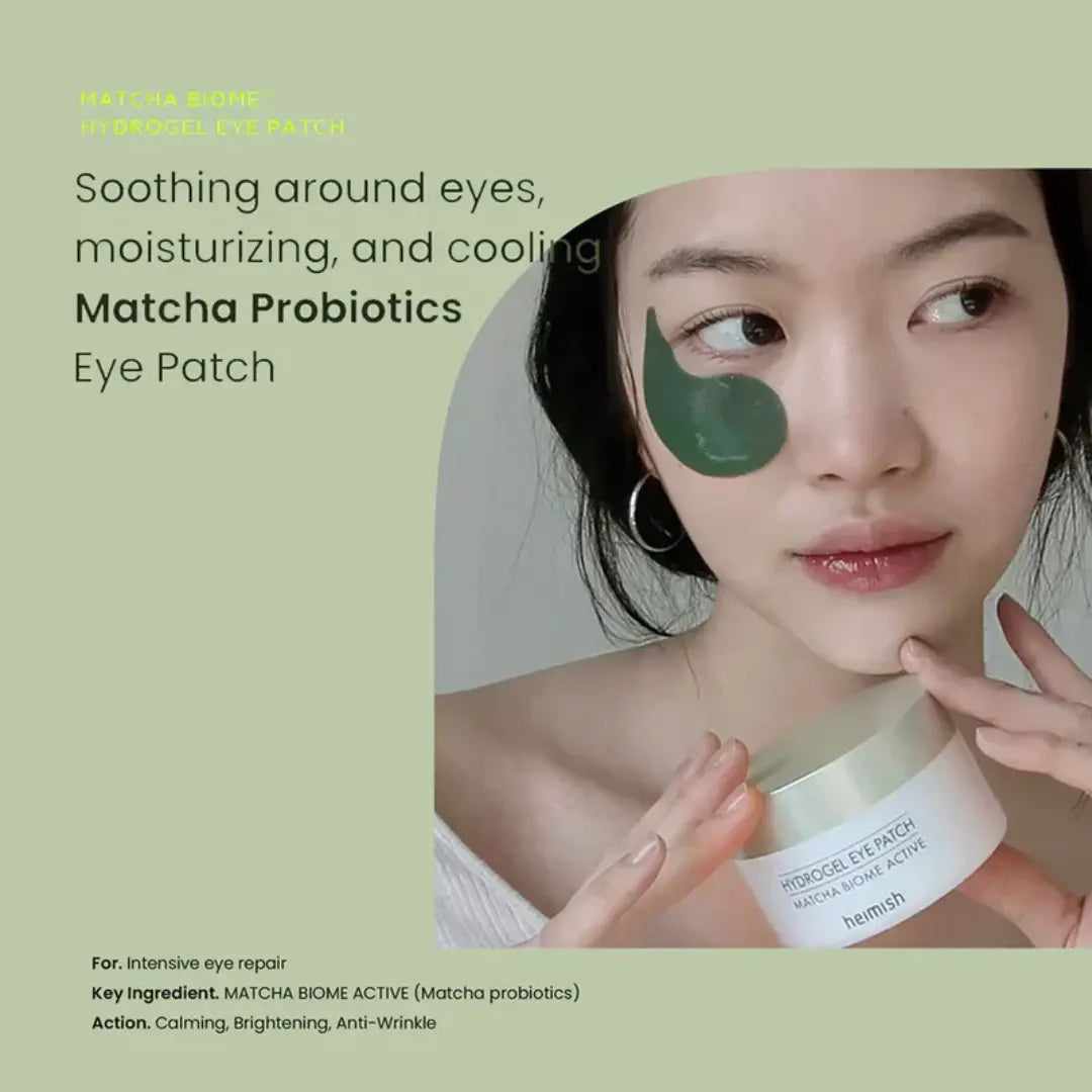 Matcha Biome Hydrogel Eye Patch