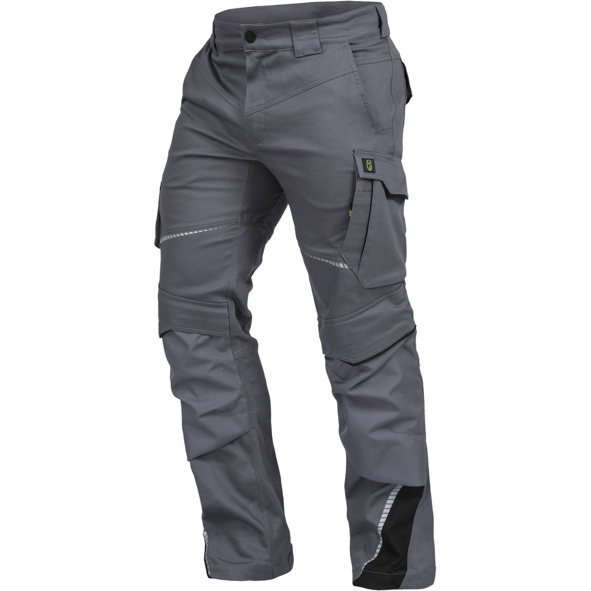 Bodyguard werkbroek, lange taillebroek, grijs/zwart, maat 50, heren