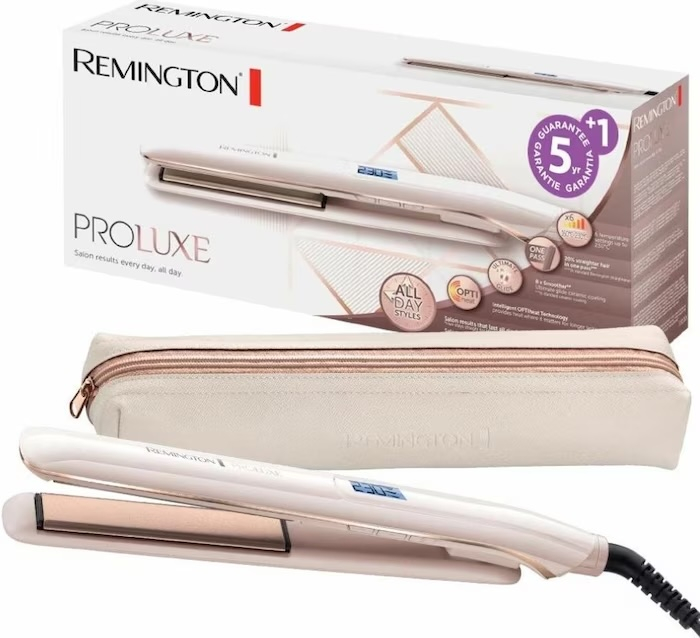 S9100 Haarglätter Pro Luxe Keramik Haar Streckeisen (45569560100) - Beige