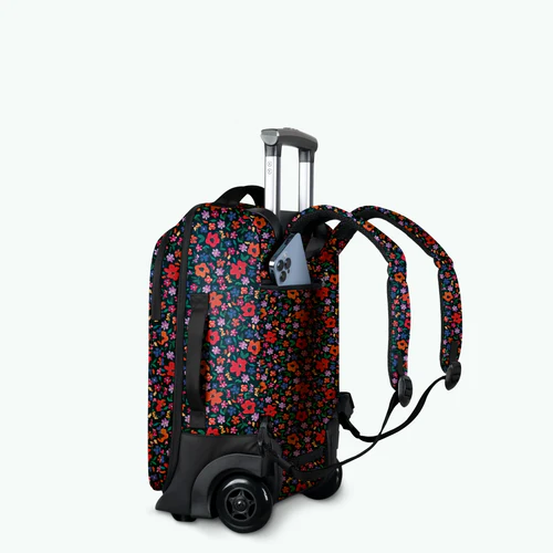 Valise souple 2 roues XS Maupiti rouge