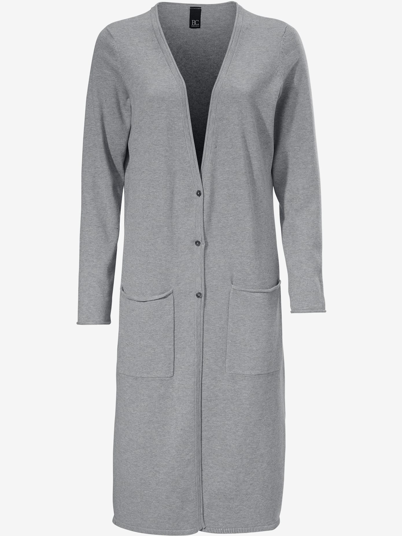 Veste longue en tricot look tendance