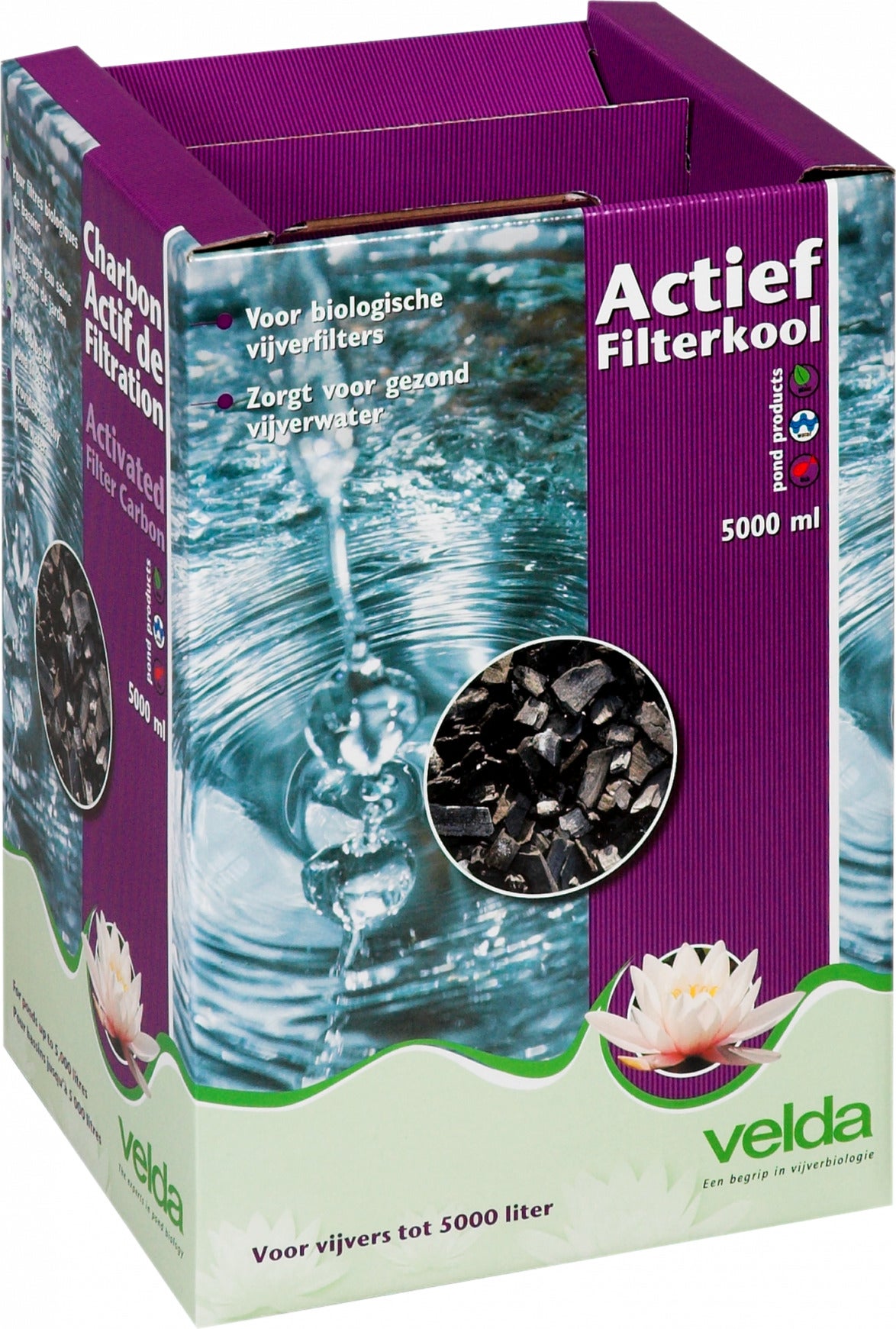 Velda actief filterkool 5000 ml