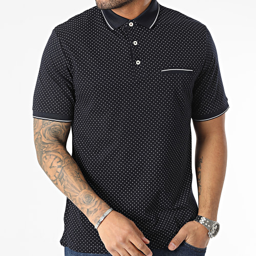 Polo Manches Courtes Luvance Bleu Marine