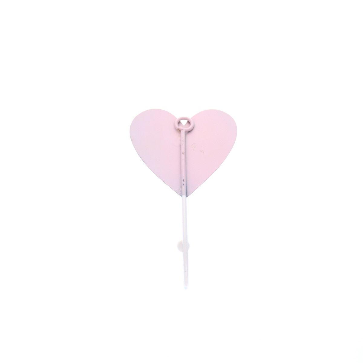 Patere coeur rose Jolie saison