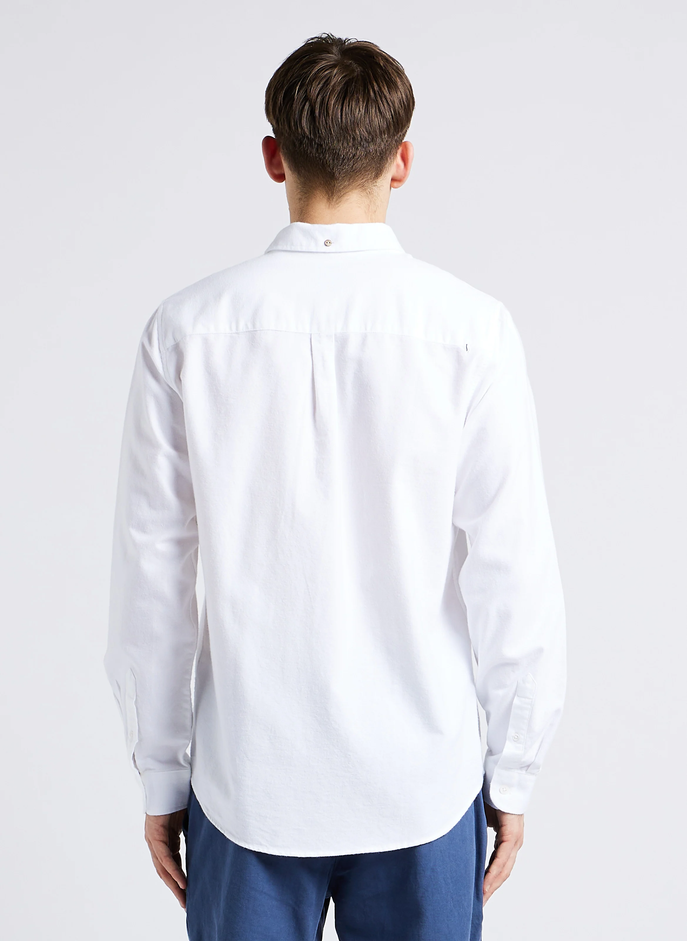 IVOY - Chemise col américain en coton bio| Blanc
