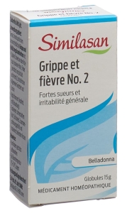 Similasan Fieber und Grippe Nr.2 Globuli, 15 g