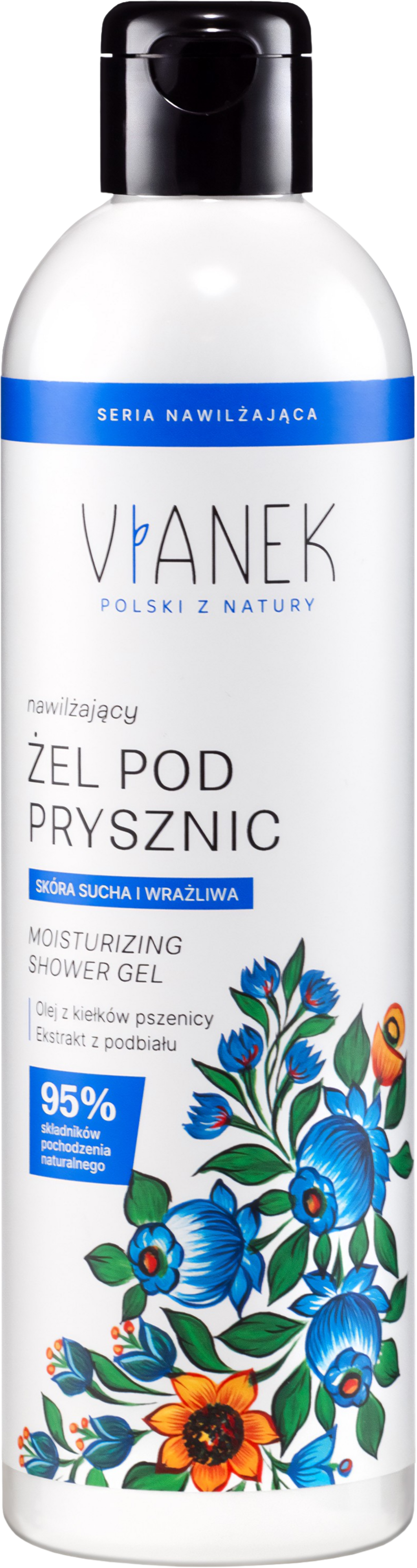 VIANEK  Moisturizing Body Wash, 300 ml