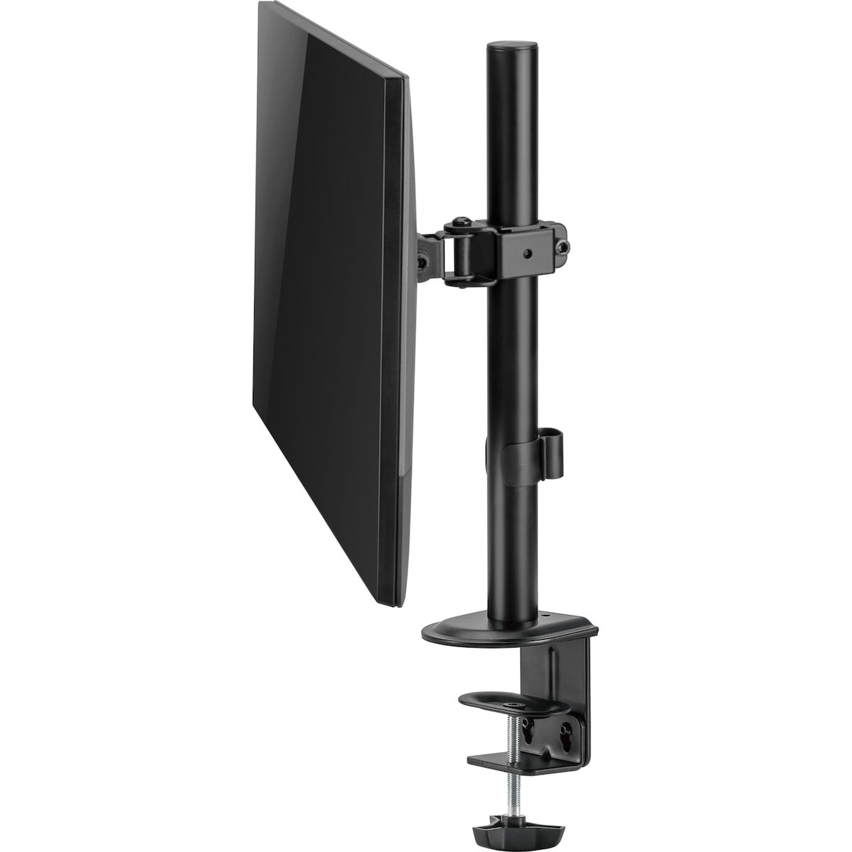 Essentials Single Static skjermfestesystem (sort)