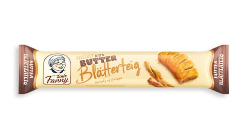 Tante Fanny Frischer Blätterteig mit Butter