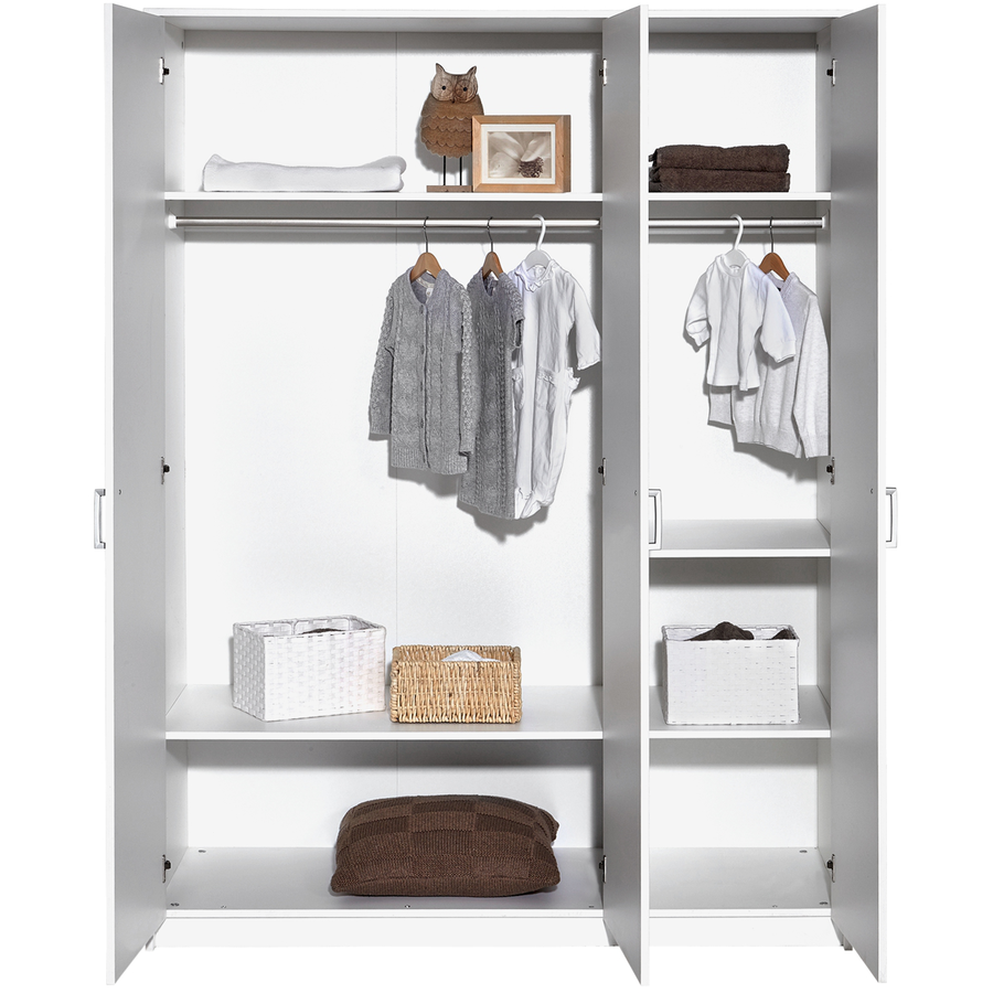 Schardt Kinderzimmer Classic White 3-türig