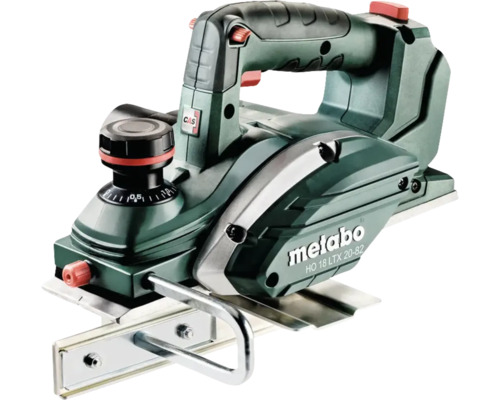 Metabo 18V HO 18 LTX 20-82 accu schaafmachine, zonder accu en lader, inclusief omkeerbare messen