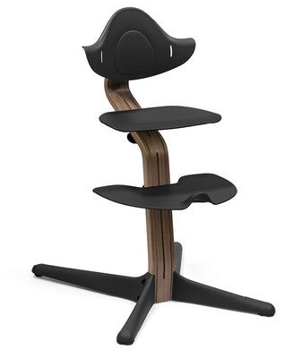 Stokke Nomi Matstol Walnut, Black