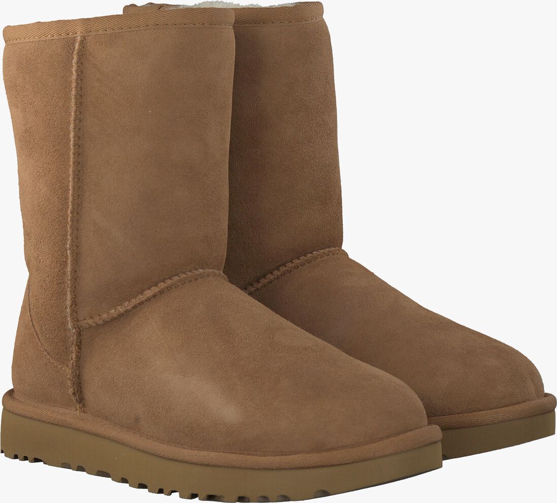 camel ugg vachtlaarzen classic short ii