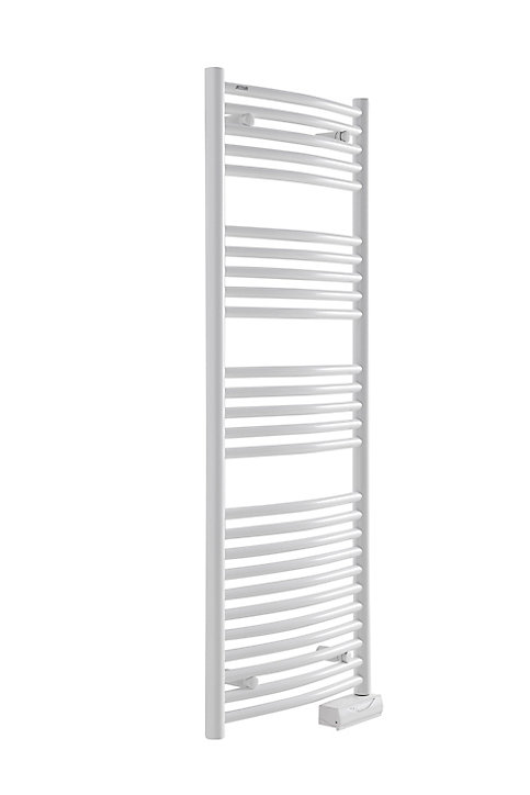 Sèche-serviettes électrique à inertie fluide Acova Batik blanc 750W