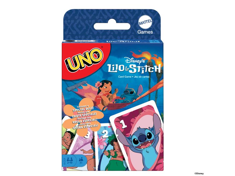 Mattel Spiele UNO Lilo und Stitch Disneys Lilo und Stitch Kartenspiel