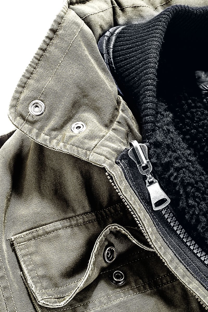 Veste Army Vintage | Black Premium by EMP Veste d'hiver