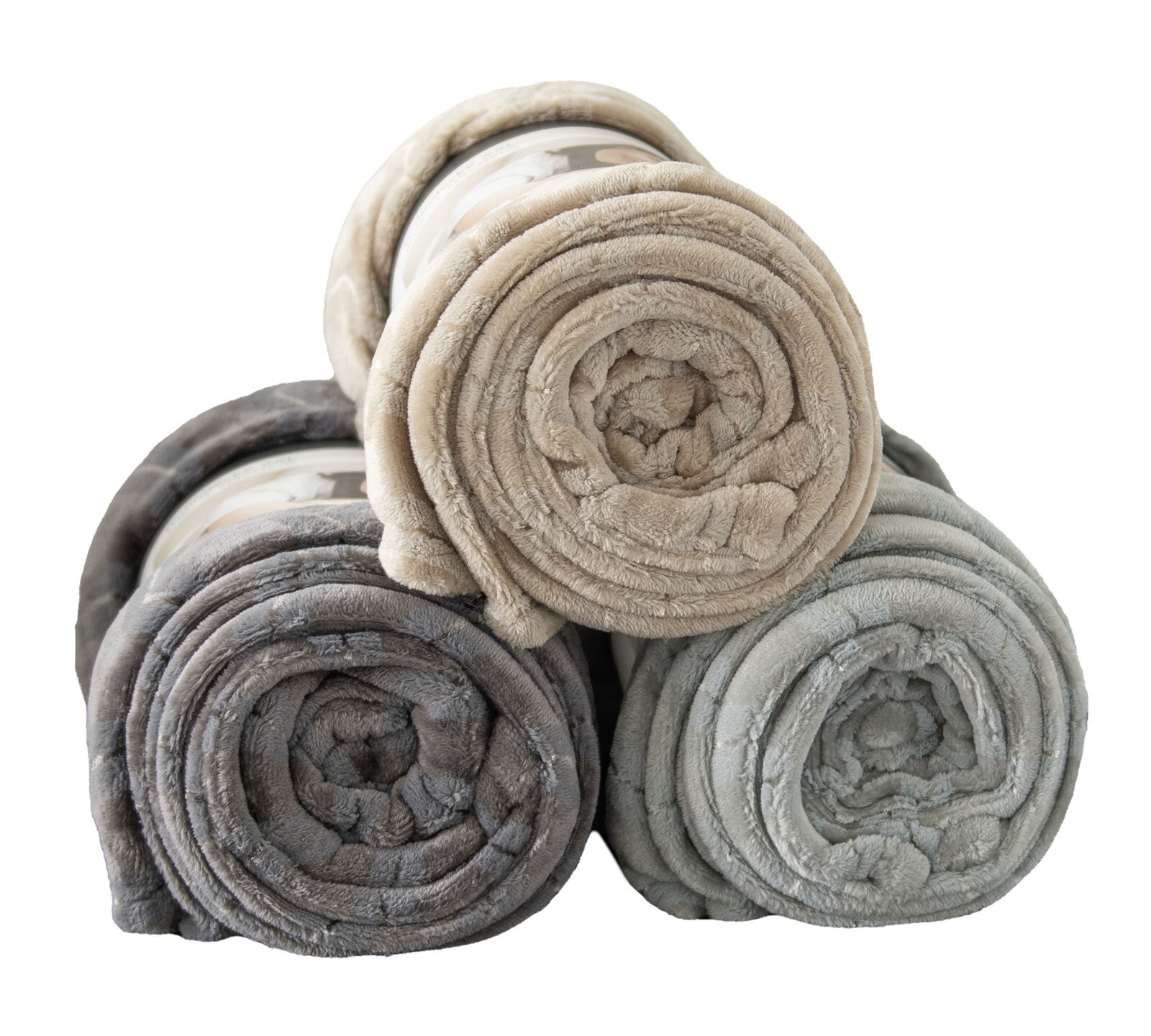 XXL-Wohndecke Shiny 210x210 cm Polyester