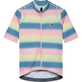 Café du Cycliste Mona Kurzarmtrikot Plush Naples Yellow Damen