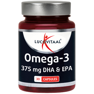 Lucovitaal Omega-3 Vegan 375mg DHA & EPA Capsules 30CP