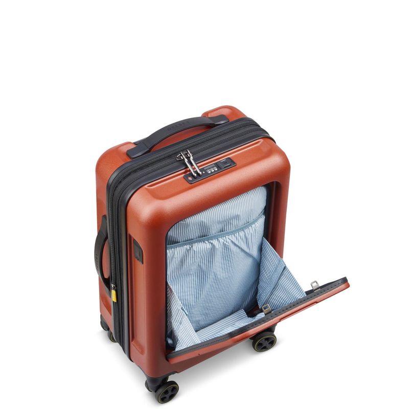 Valise cabine rigide Turenne 2.0 Extensible 56 cm Brique