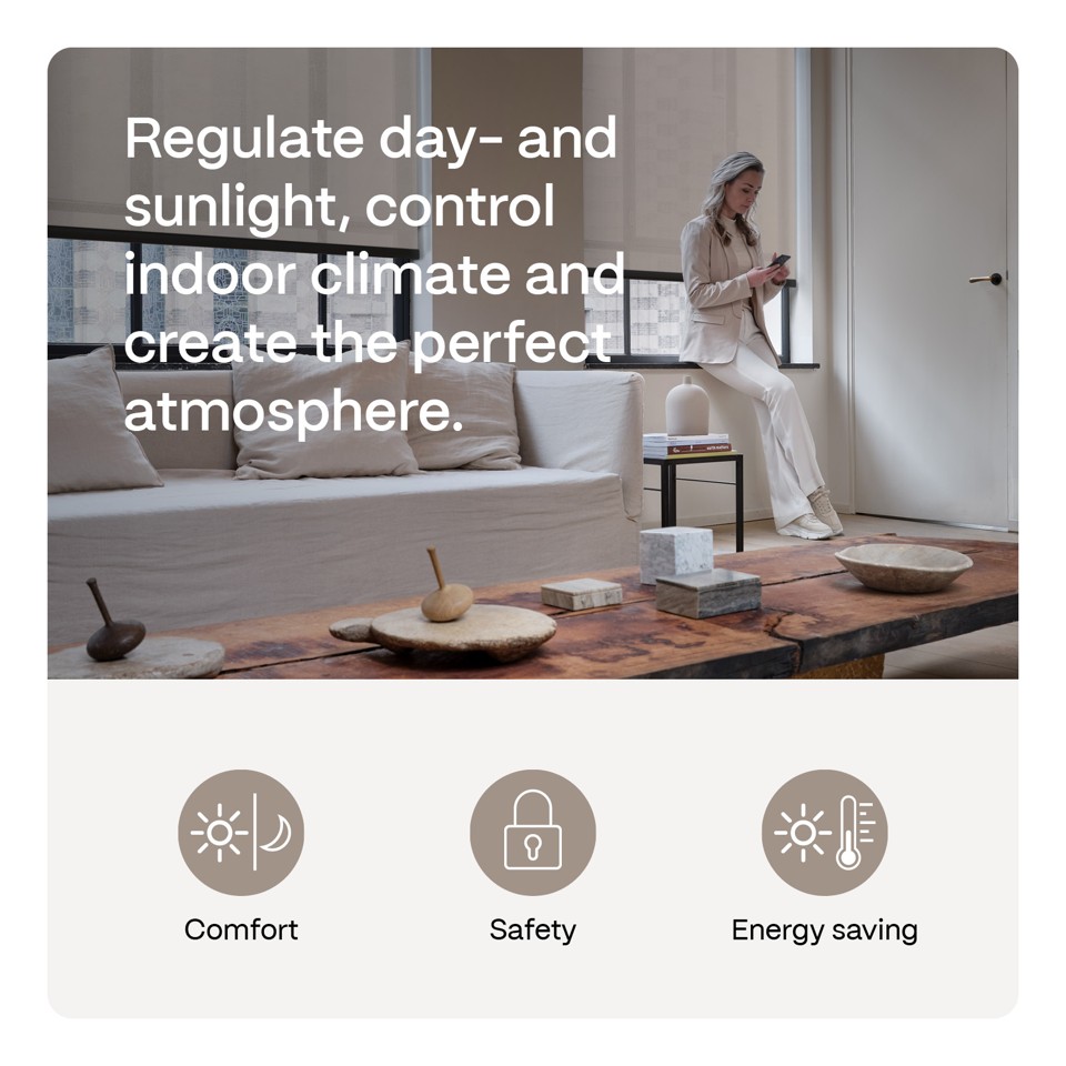 MotionBlinds - Upgrade Kit Bluetooth duo-pack + fjernbetjening