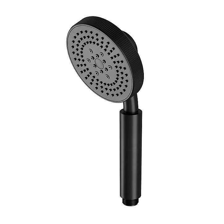 Douchette 5 jets noir GoodHome Selenga
