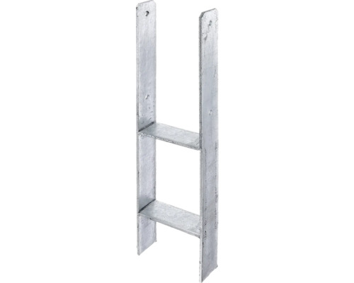 H-paalanker 141 x 300 x 600 x 6 mm thermisch verzinkt