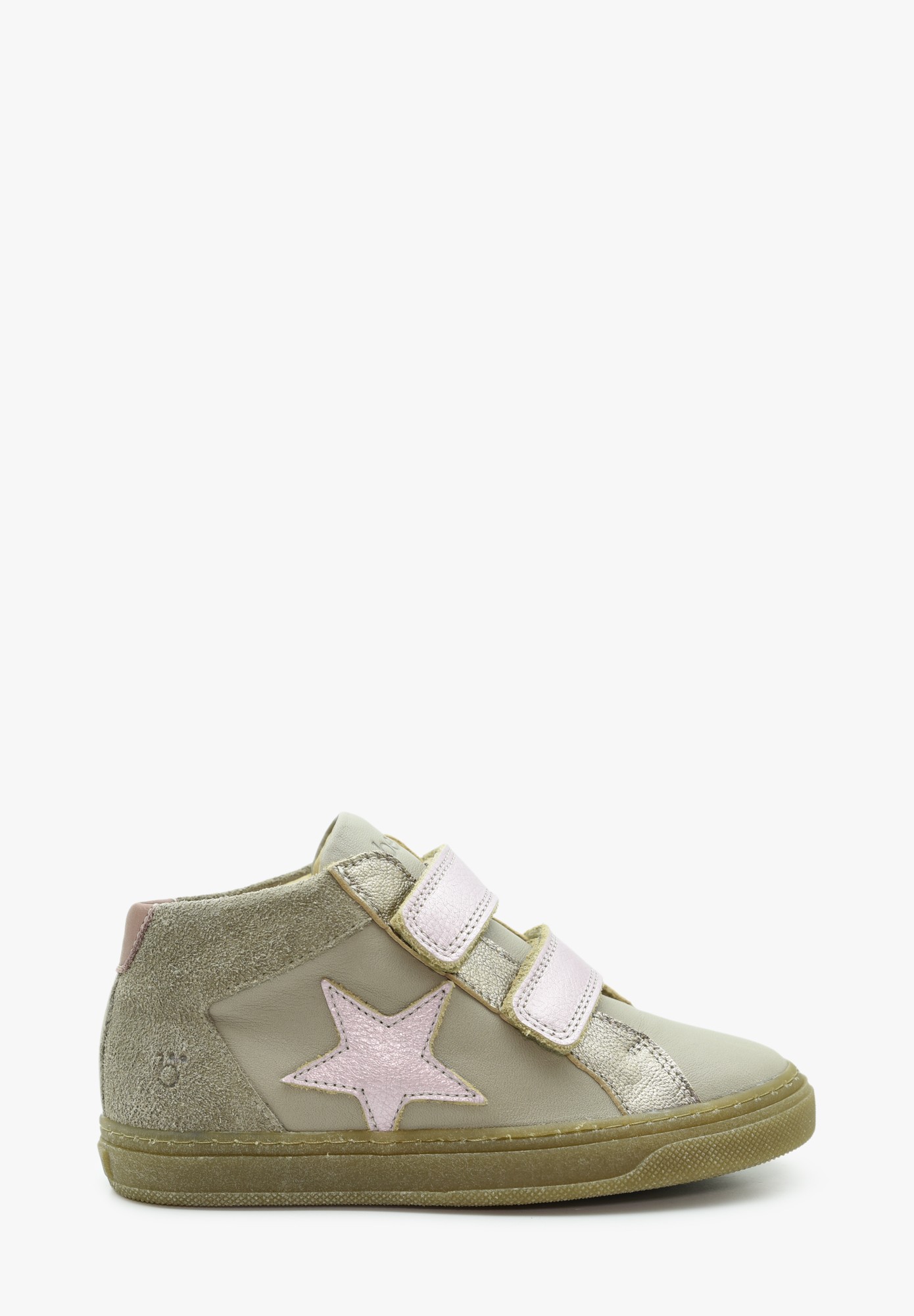 Orello Star velcro   Kinder Beige Pink