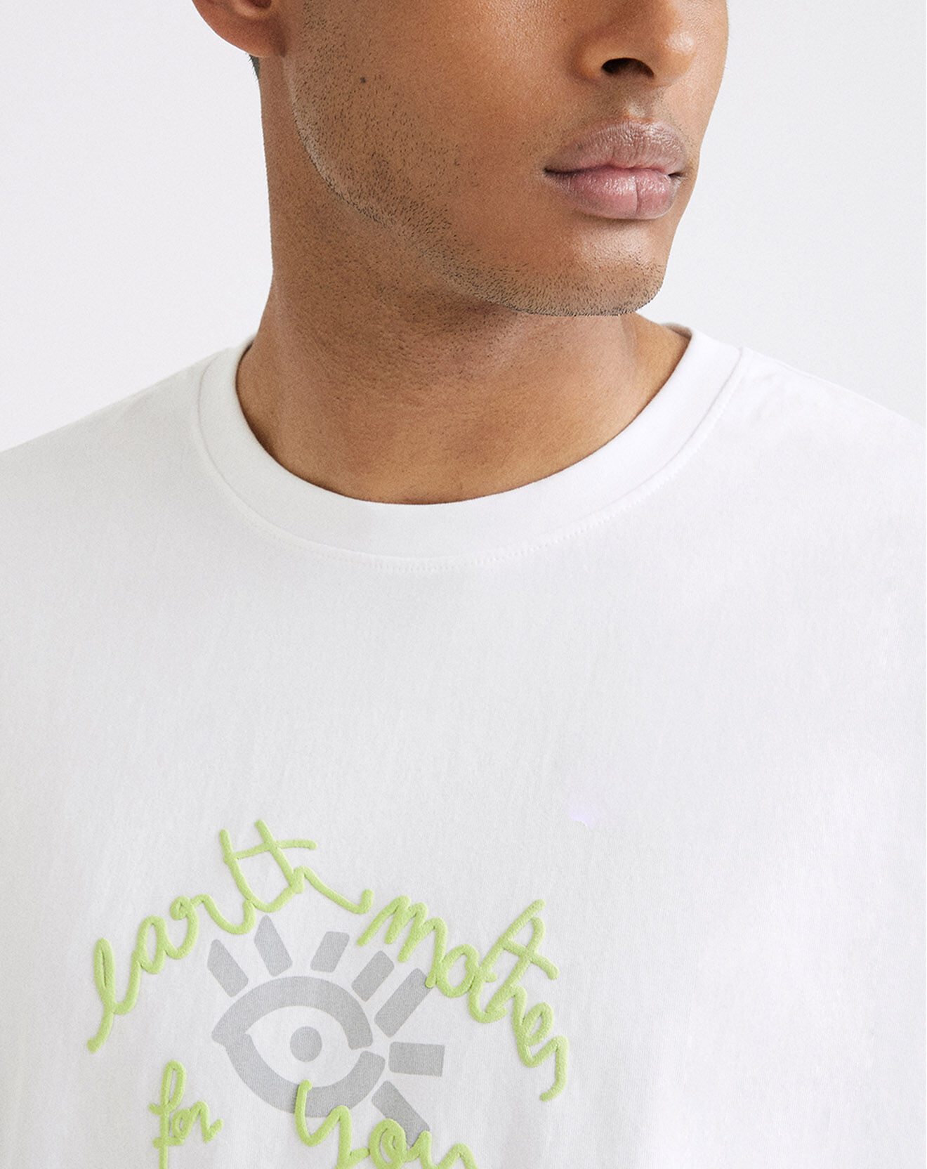 Desigual T-Shirt Nahil blanc